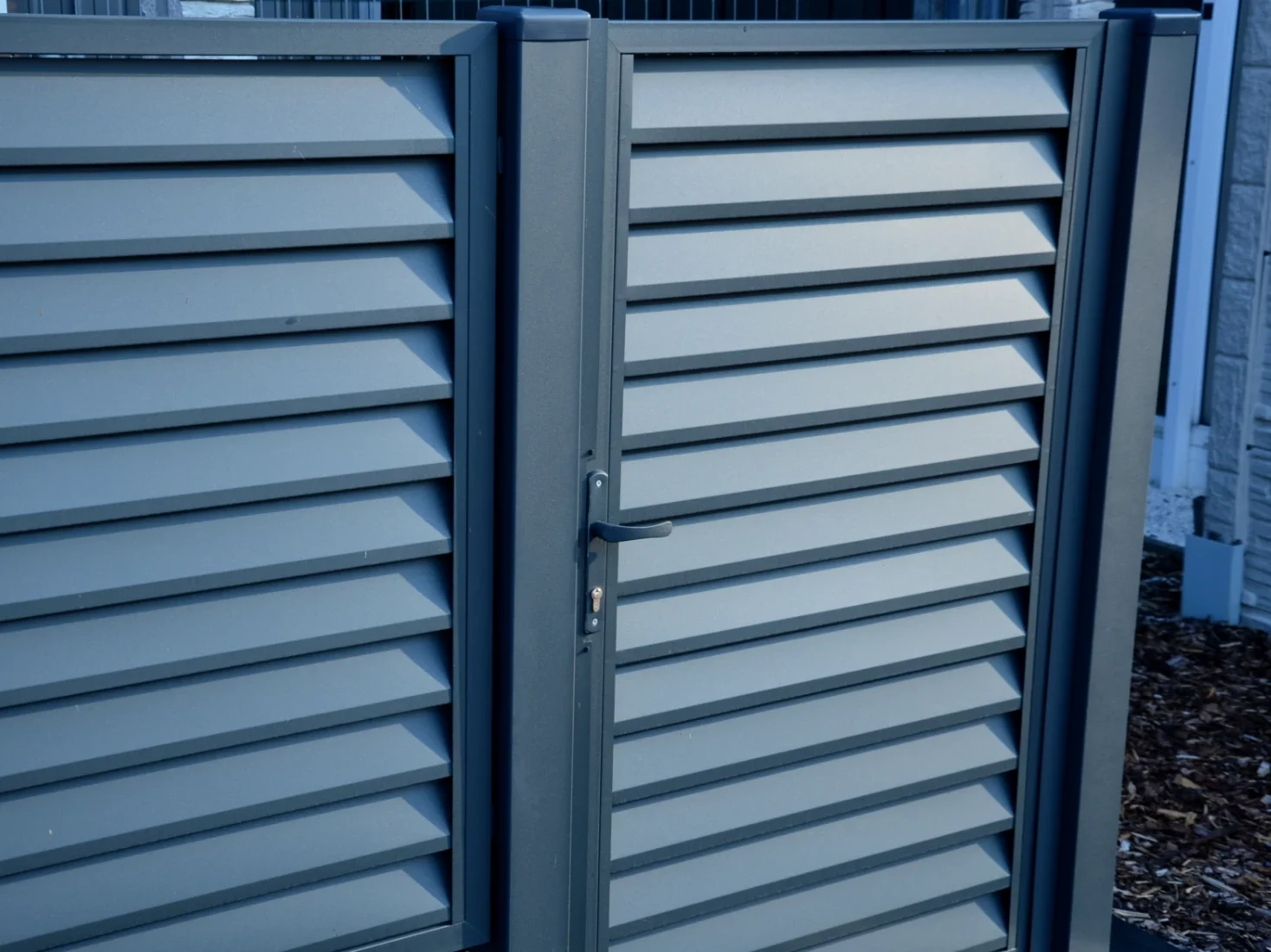 zdjęcie - Ogrodzenie żaluzjowe