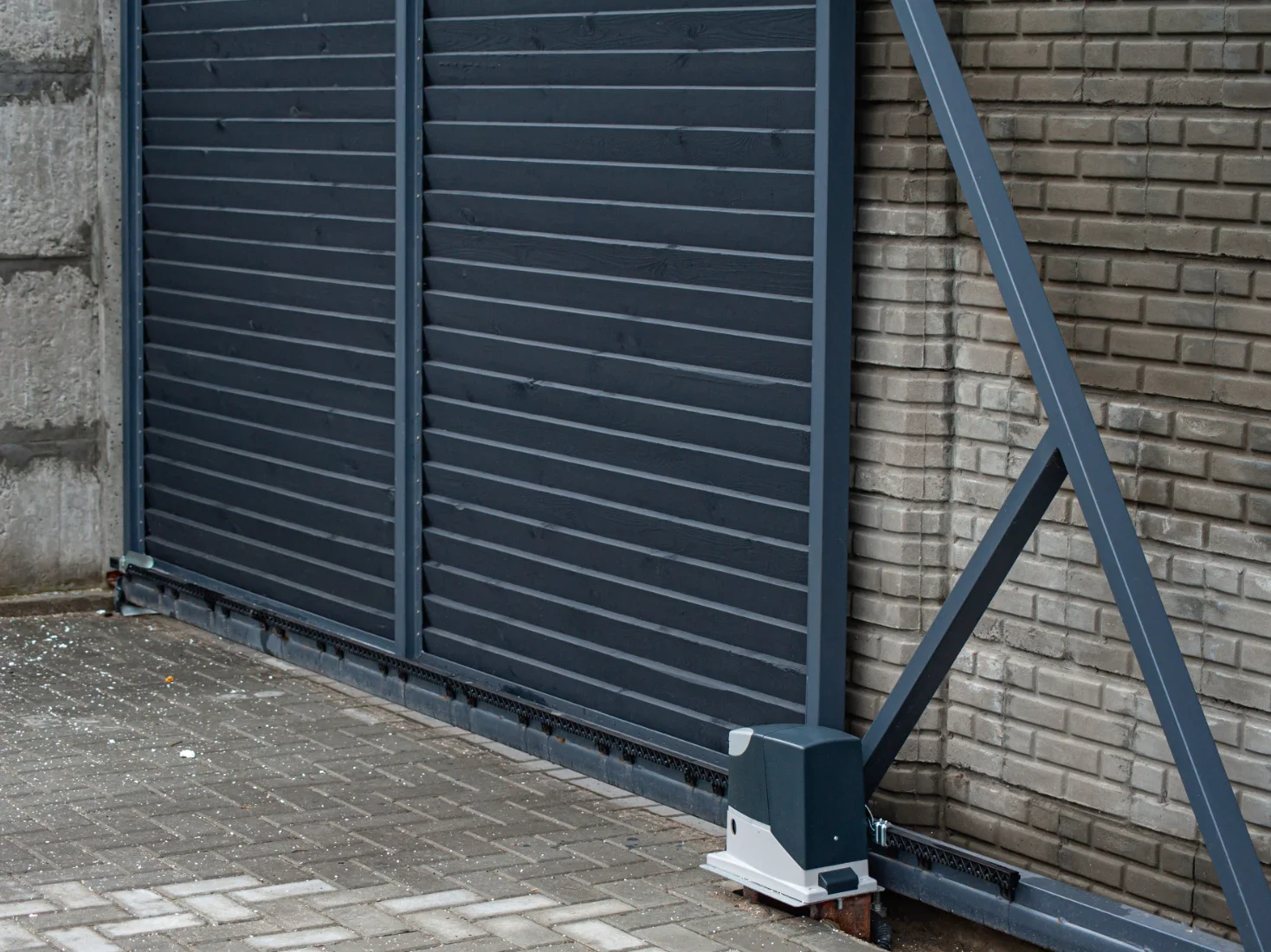 zdjęcie - Ogrodzenie żaluzjowe