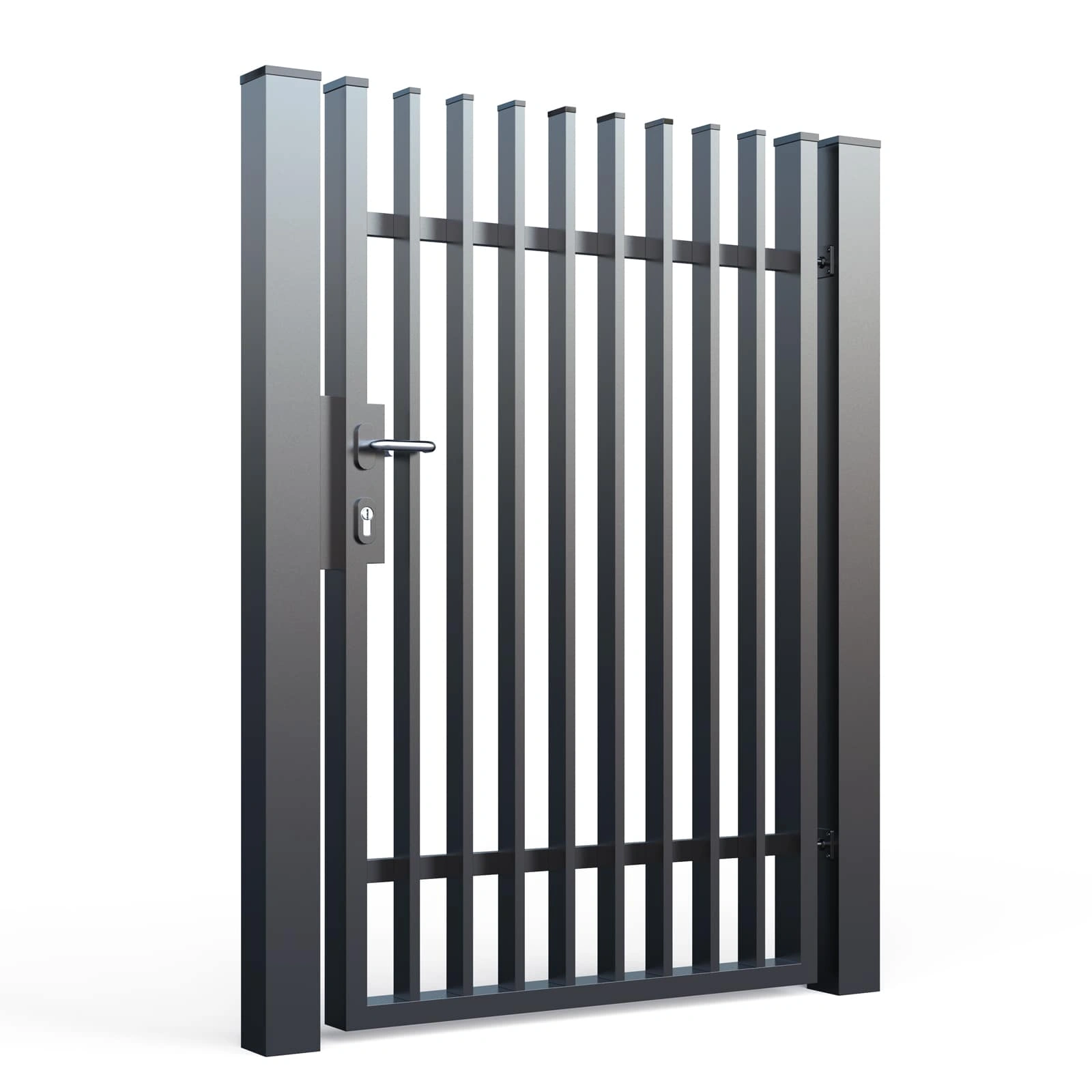 brama wjazdowa z furtką