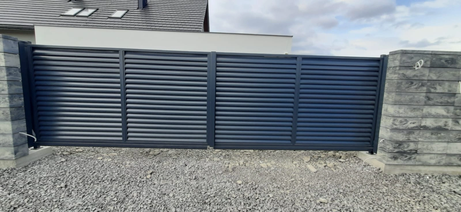 zdjęcie - Ogrodzenie żaluzjowe