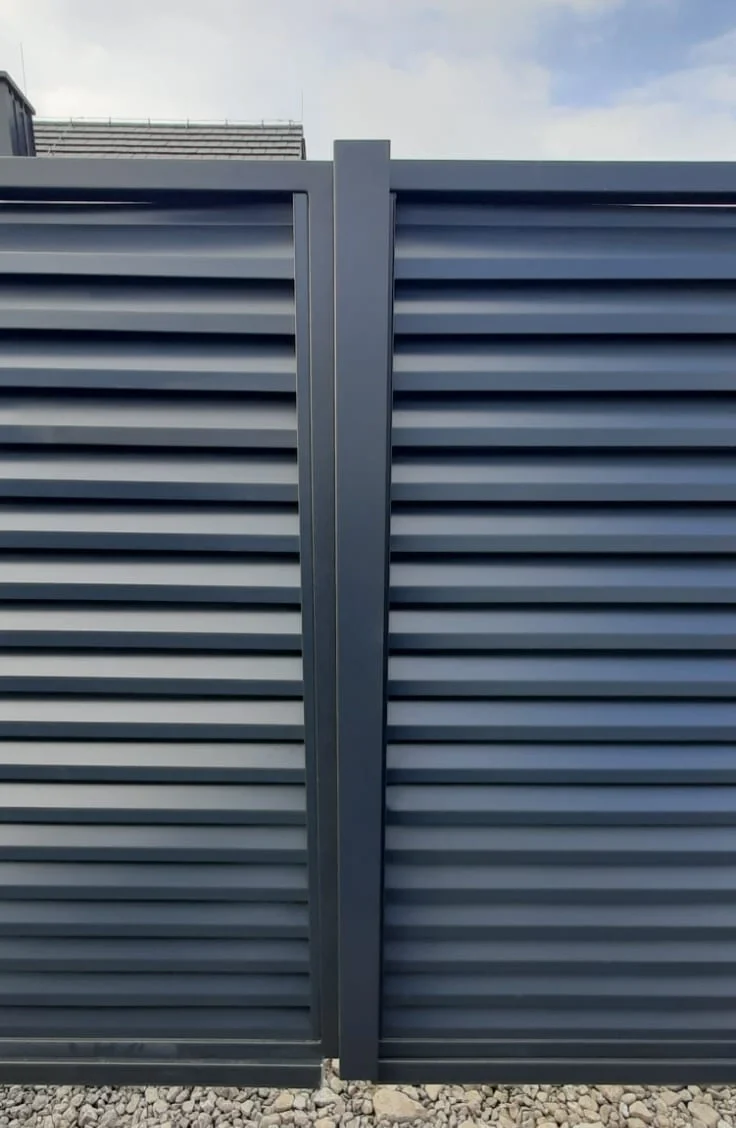 zdjęcie - Ogrodzenie żaluzjowe