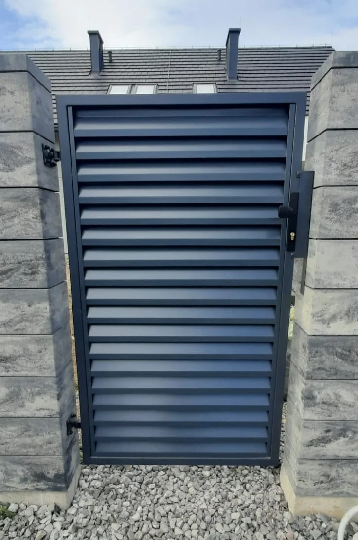 zdjęcie - Ogrodzenie żaluzjowe