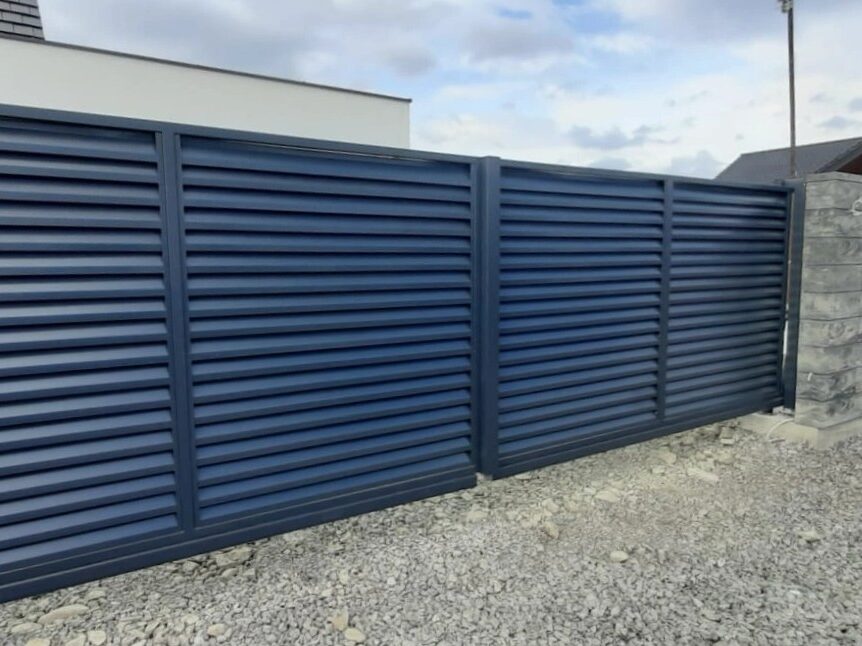 zdjęcie - Ogrodzenie żaluzjowe