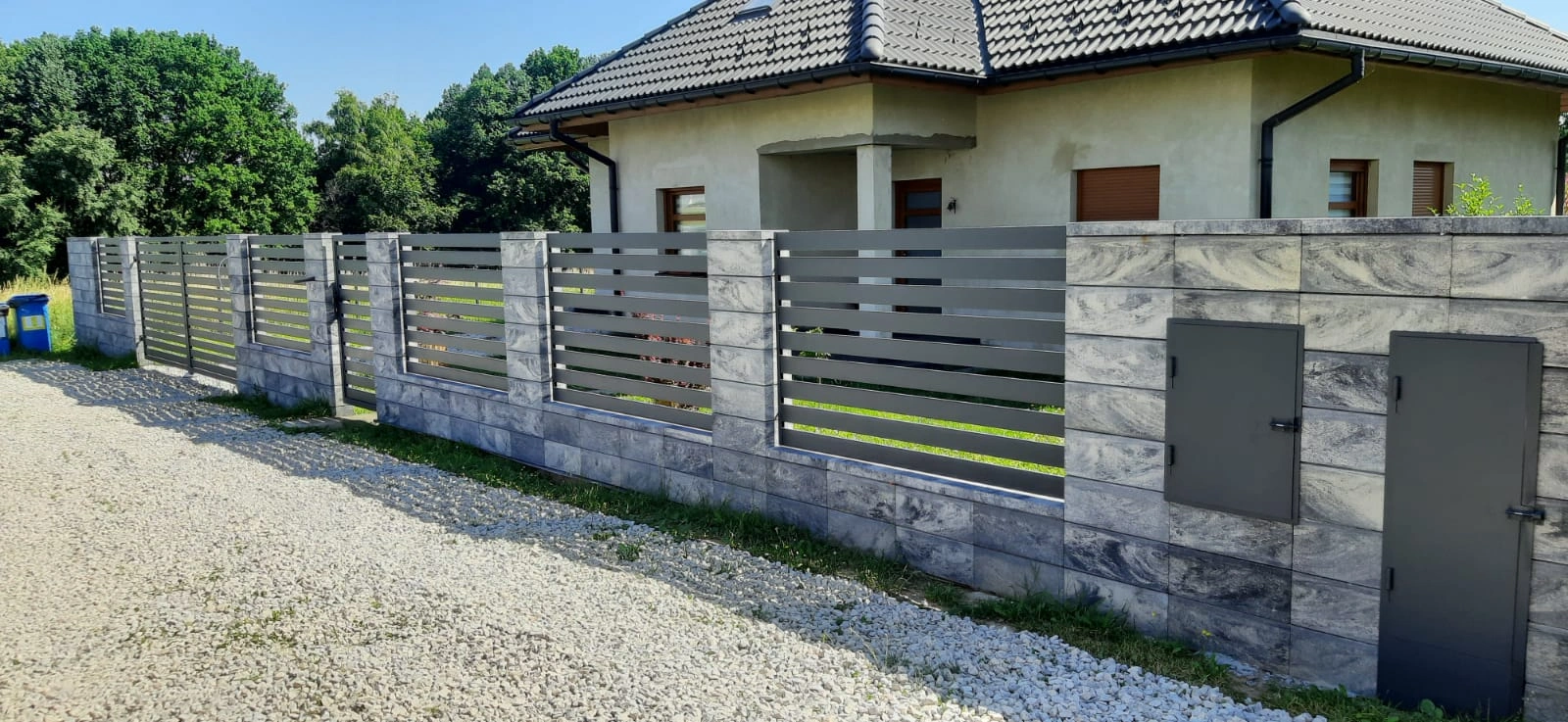 ogrodzenia z bloczków betonowych