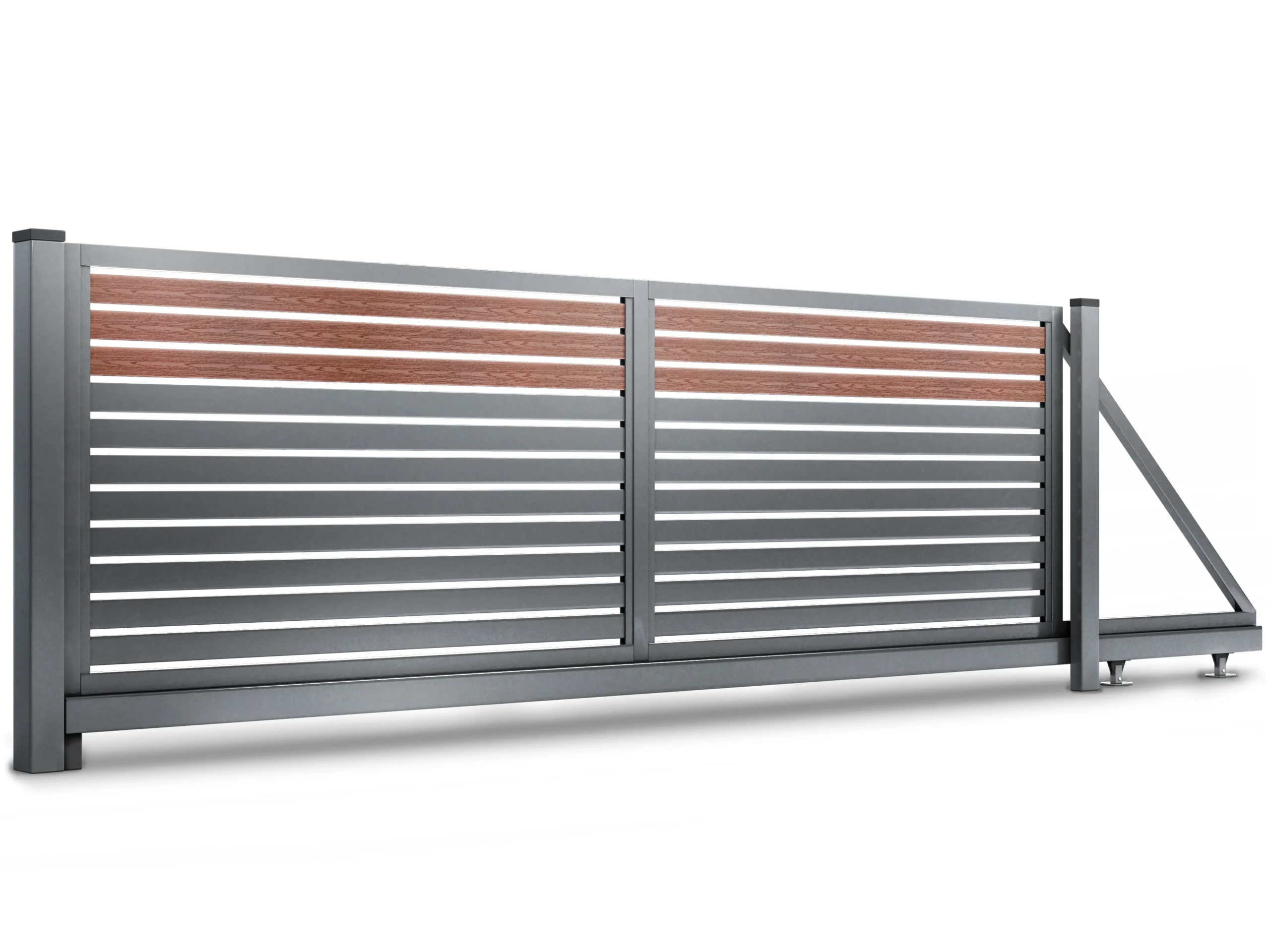 brama wjazdowa z furtką