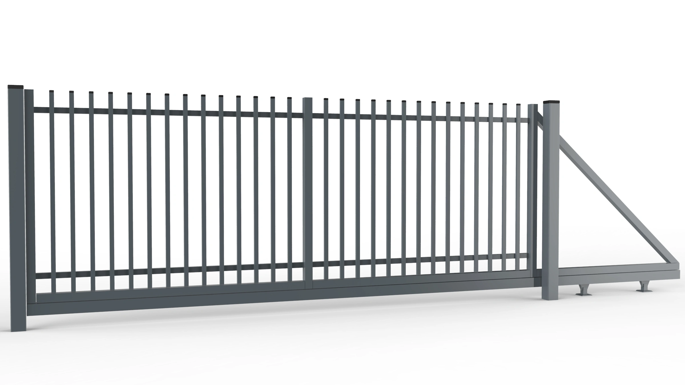 montaż bramy dwuskrzydłowej