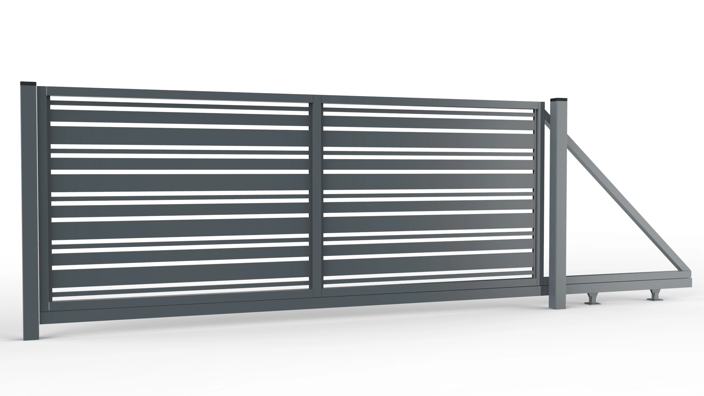 brama wjazdowa z furtką