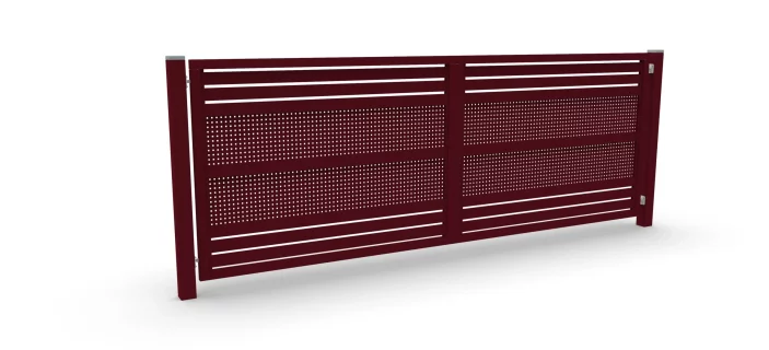 zdjęcie - Ogrodzenie lamelowane