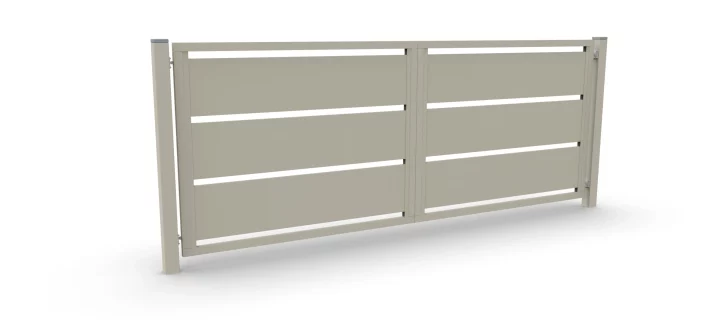 zdjęcie - Ogrodzenie lamelowane