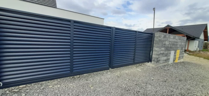 zdjęcie - Ogrodzenie żaluzjowe