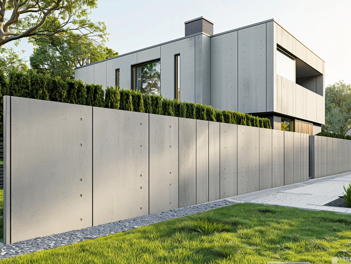 ogrodzenia betonowe nowoczesne