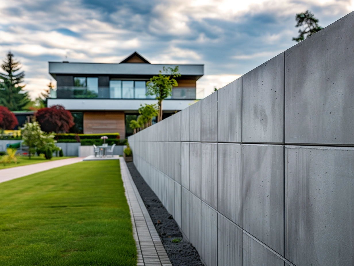 ogrodzenie betonowe dwustronne